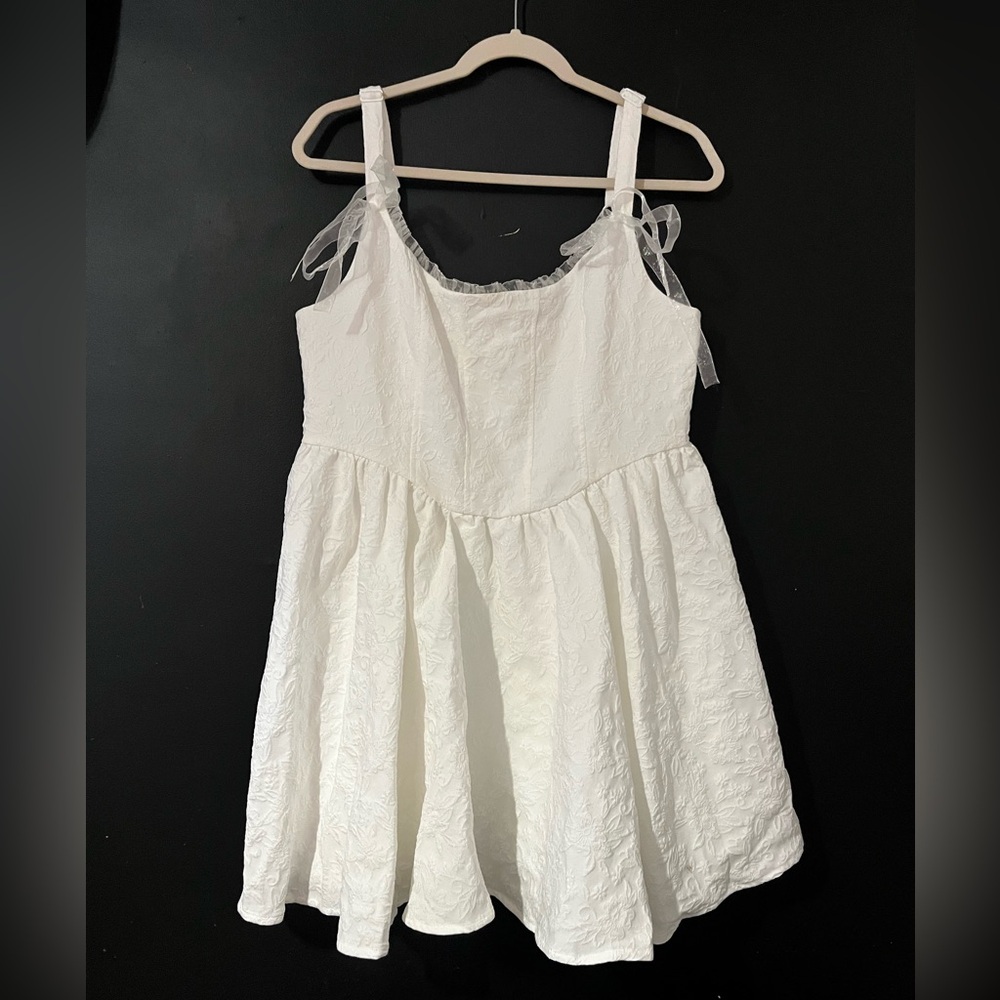 BRIDAL MINI DRESS